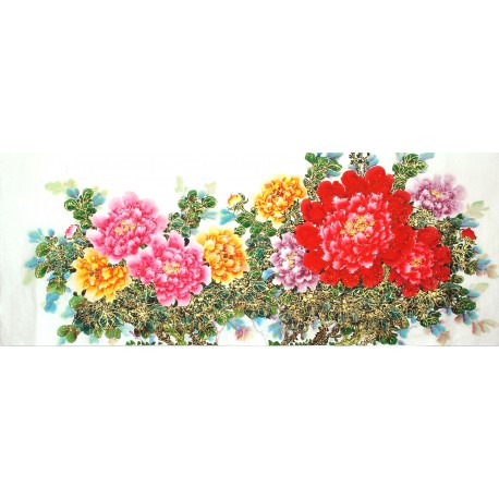 Chinese Peony Painting - CNAG011533