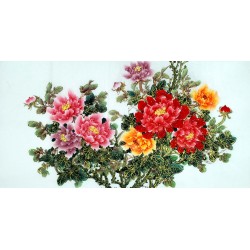 Chinese Peony Painting - CNAG011535