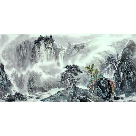 Chinese Landscape Painting - CNAG011541