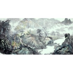 Chinese Landscape Painting - CNAG011542