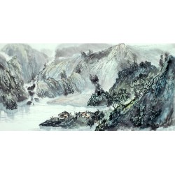 Chinese Landscape Painting - CNAG011545