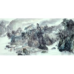 Chinese Landscape Painting - CNAG011546
