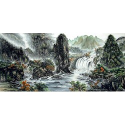 Chinese Landscape Painting - CNAG011548