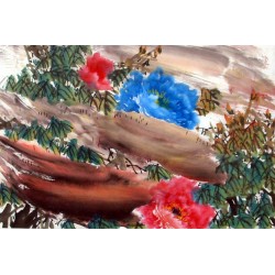 Chinese Peony Painting - CNAG011549