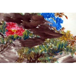 Chinese Peony Painting - CNAG011550