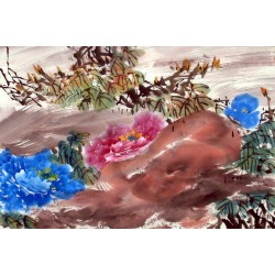 Chinese Peony Painting - CNAG011556