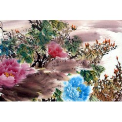 Chinese Peony Painting - CNAG011562
