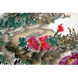 Chinese Peony Painting - CNAG011564