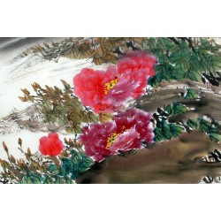 Chinese Peony Painting - CNAG011565