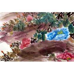 Chinese Peony Painting - CNAG011571