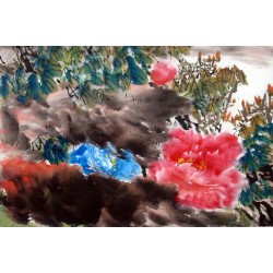 Chinese Peony Painting - CNAG011575