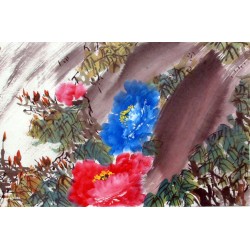 Chinese Peony Painting - CNAG011578