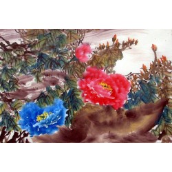 Chinese Peony Painting - CNAG011579