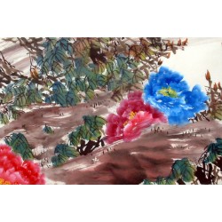 Chinese Peony Painting - CNAG011587