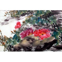 Chinese Peony Painting - CNAG011590