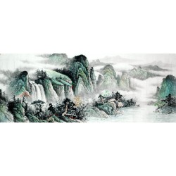 Chinese Landscape Painting - CNAG011594