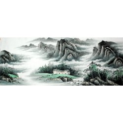 Chinese Landscape Painting - CNAG011595