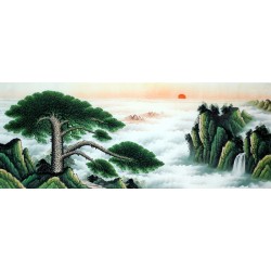 Chinese Landscape Painting - CNAG011596