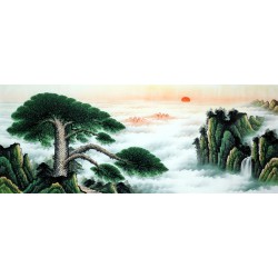 Chinese Landscape Painting - CNAG011597