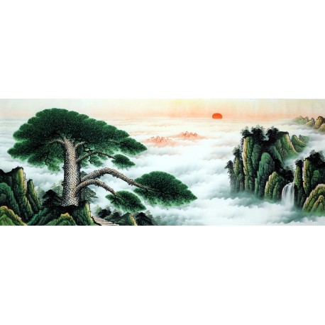 Chinese Landscape Painting - CNAG011597
