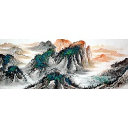 Chinese Landscape Painting - CNAG011604