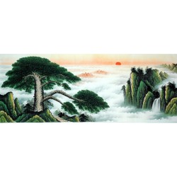 Chinese Landscape Painting - CNAG011605