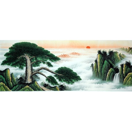 Chinese Landscape Painting - CNAG011605