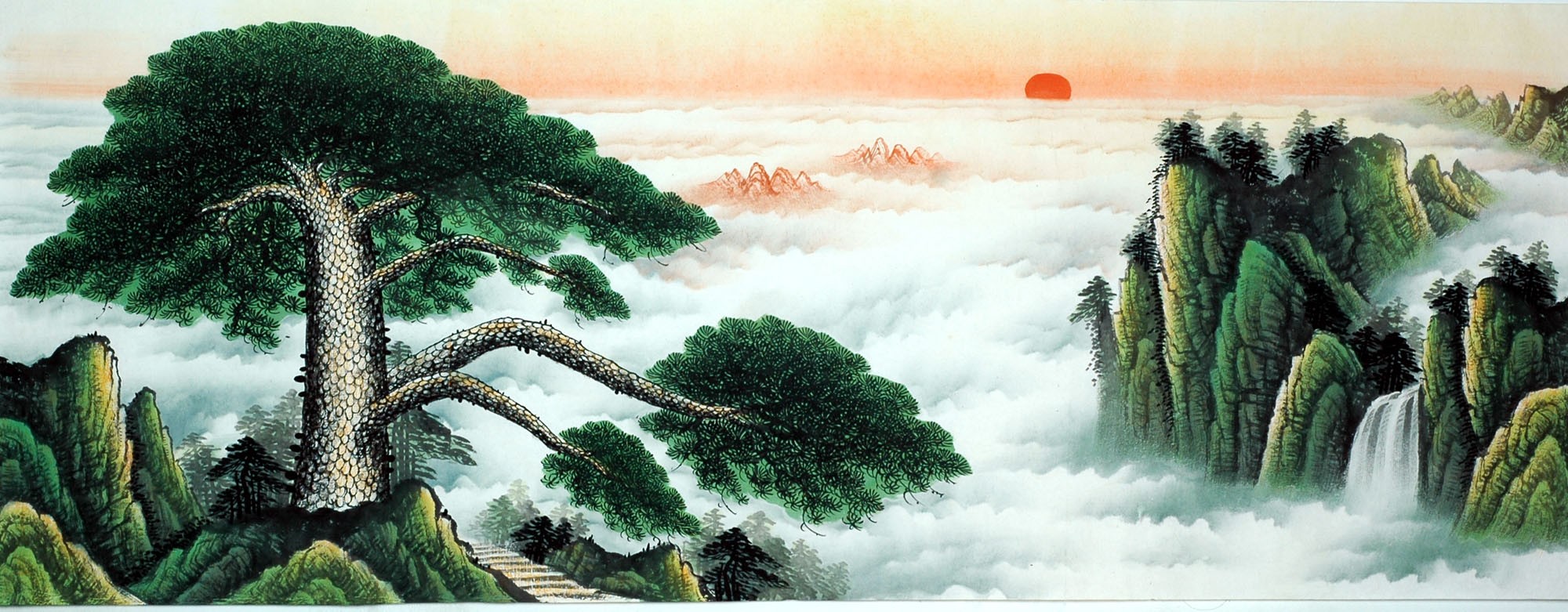 Chinese Landscape Painting - CNAG011605