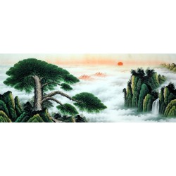 Chinese Landscape Painting - CNAG011606