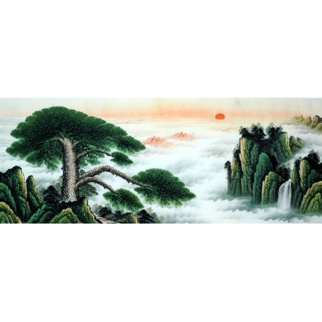 Chinese Landscape Painting - CNAG011606