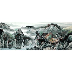 Chinese Landscape Painting - CNAG011608