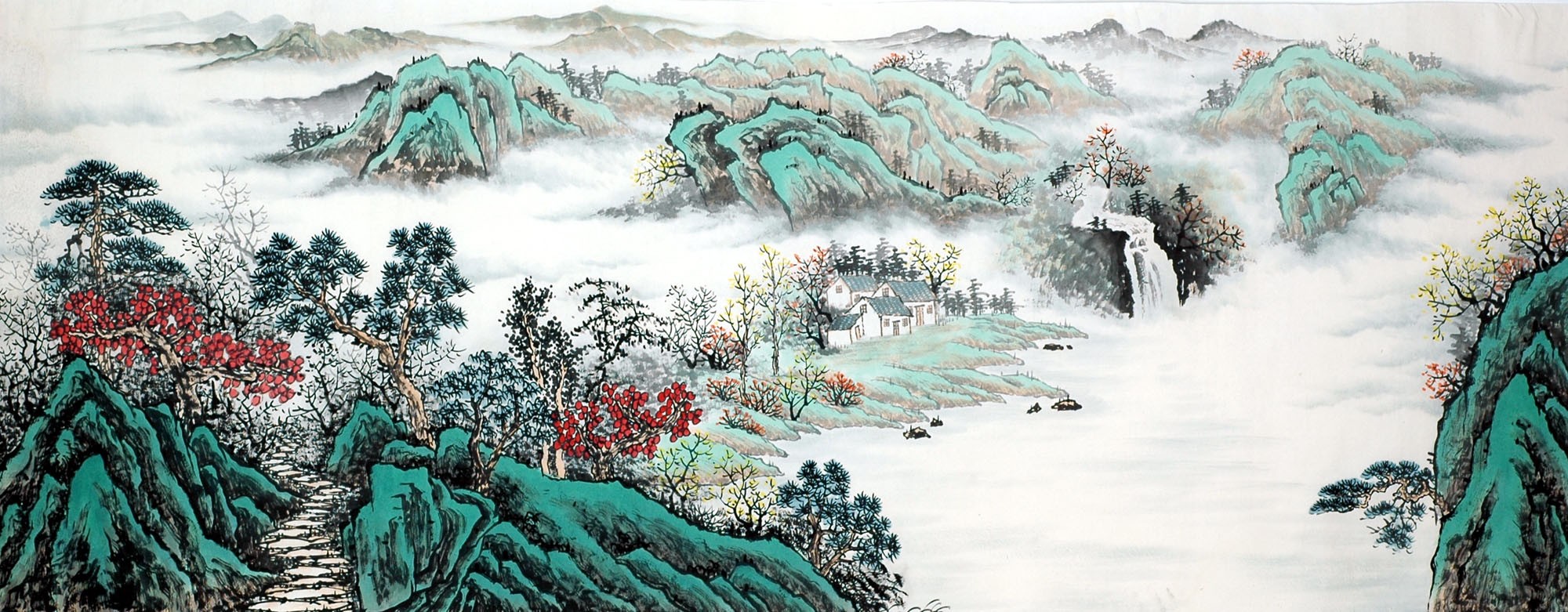 Chinese Landscape Painting - CNAG011610