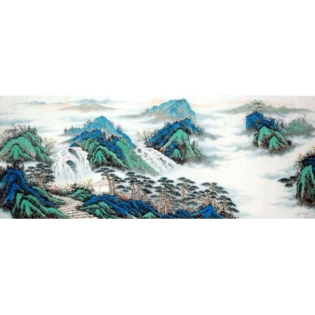 Chinese Landscape Painting - CNAG011611