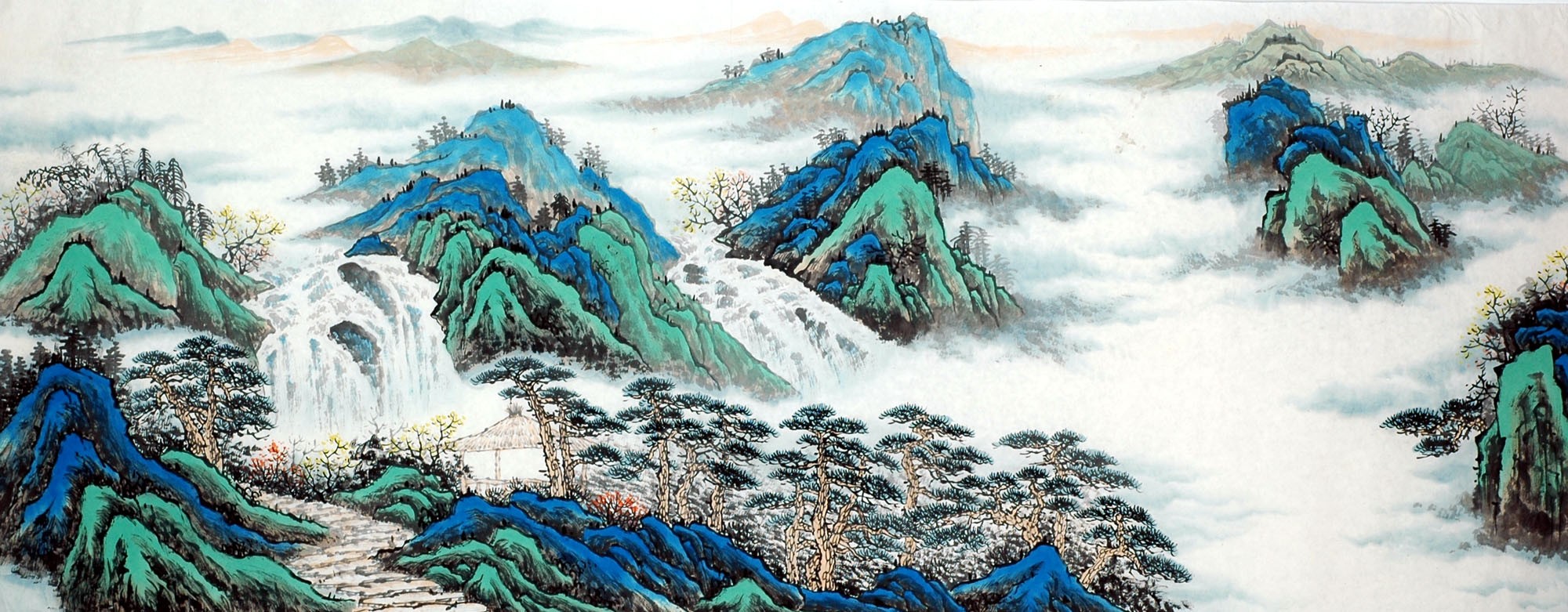 Chinese Landscape Painting - CNAG011611