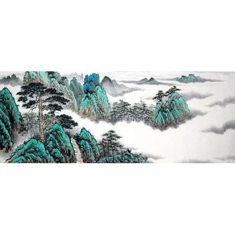 Chinese Landscape Painting - CNAG011612