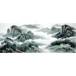 Chinese Landscape Painting - CNAG011613