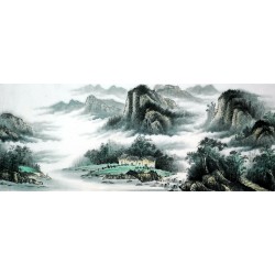 Chinese Landscape Painting - CNAG011614