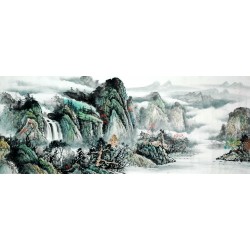 Chinese Landscape Painting - CNAG011616