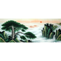Chinese Landscape Painting - CNAG011618