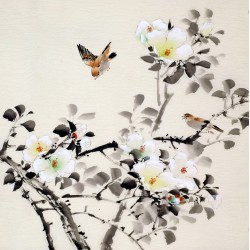 Chinese Flowers&Trees Painting - CNAG011625