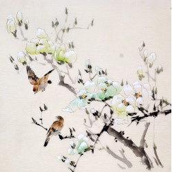 Chinese Flowers&Trees Painting - CNAG011626