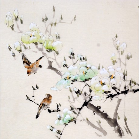 Chinese Flowers&Trees Painting - CNAG011626