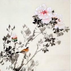 Chinese Flowers&Trees Painting - CNAG011628