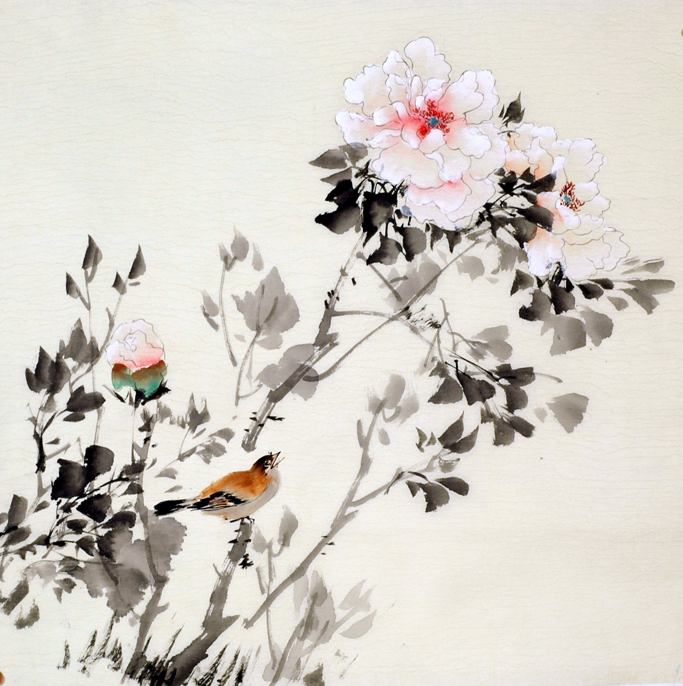 Chinese Flowers&Trees Painting - CNAG011628