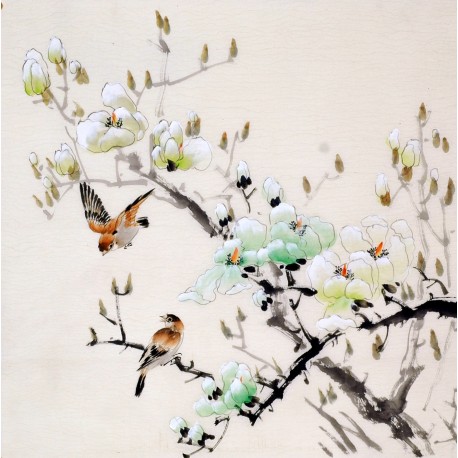 Chinese Flowers&Trees Painting - CNAG011629