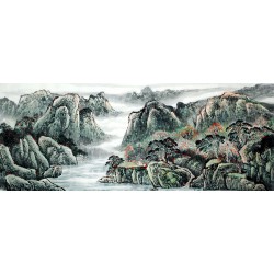 Chinese Landscape Painting - CNAG011633