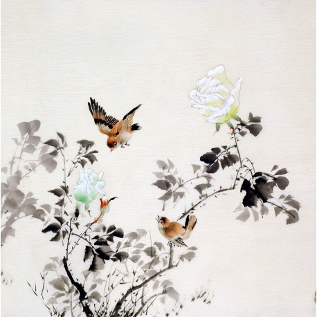 Chinese Flowers&Trees Painting - CNAG011641