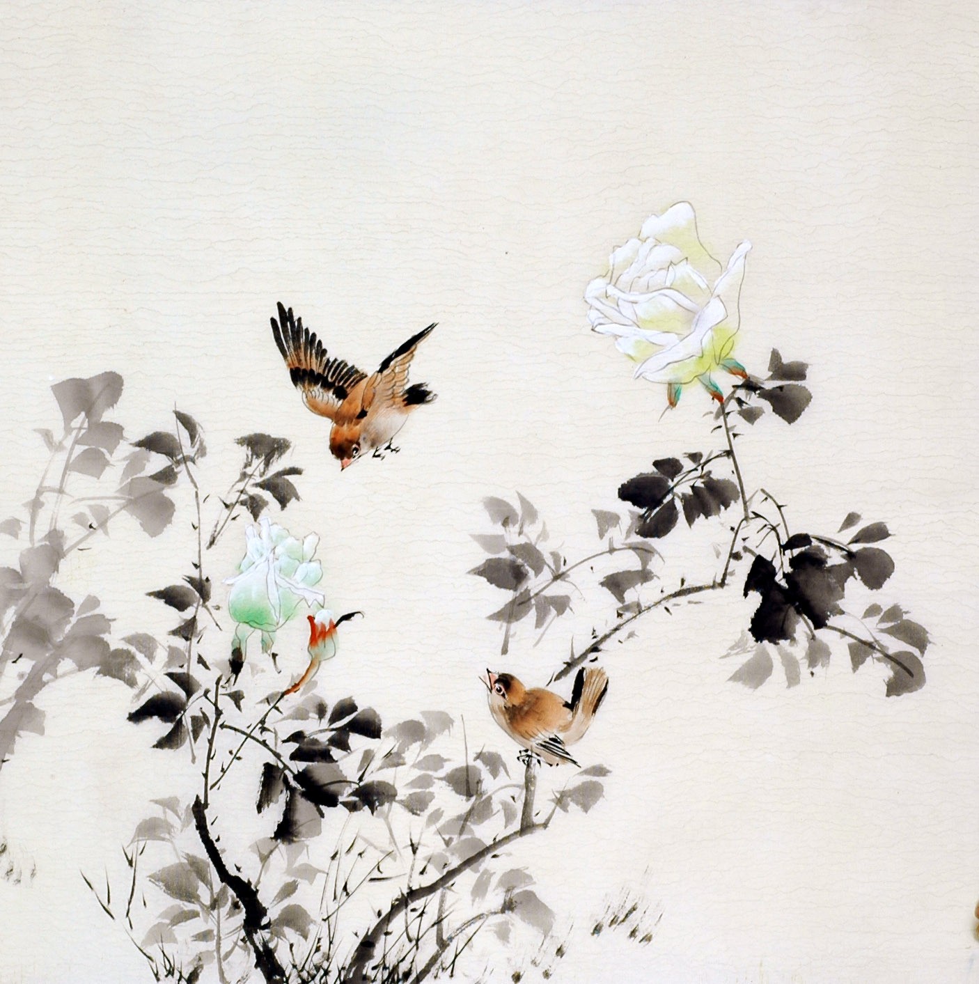 Chinese Flowers&Trees Painting - CNAG011641