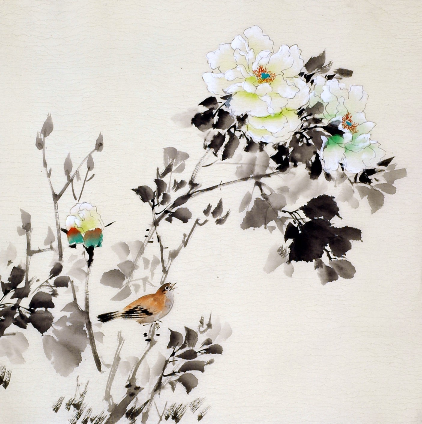Chinese Flowers&Trees Painting - CNAG011644