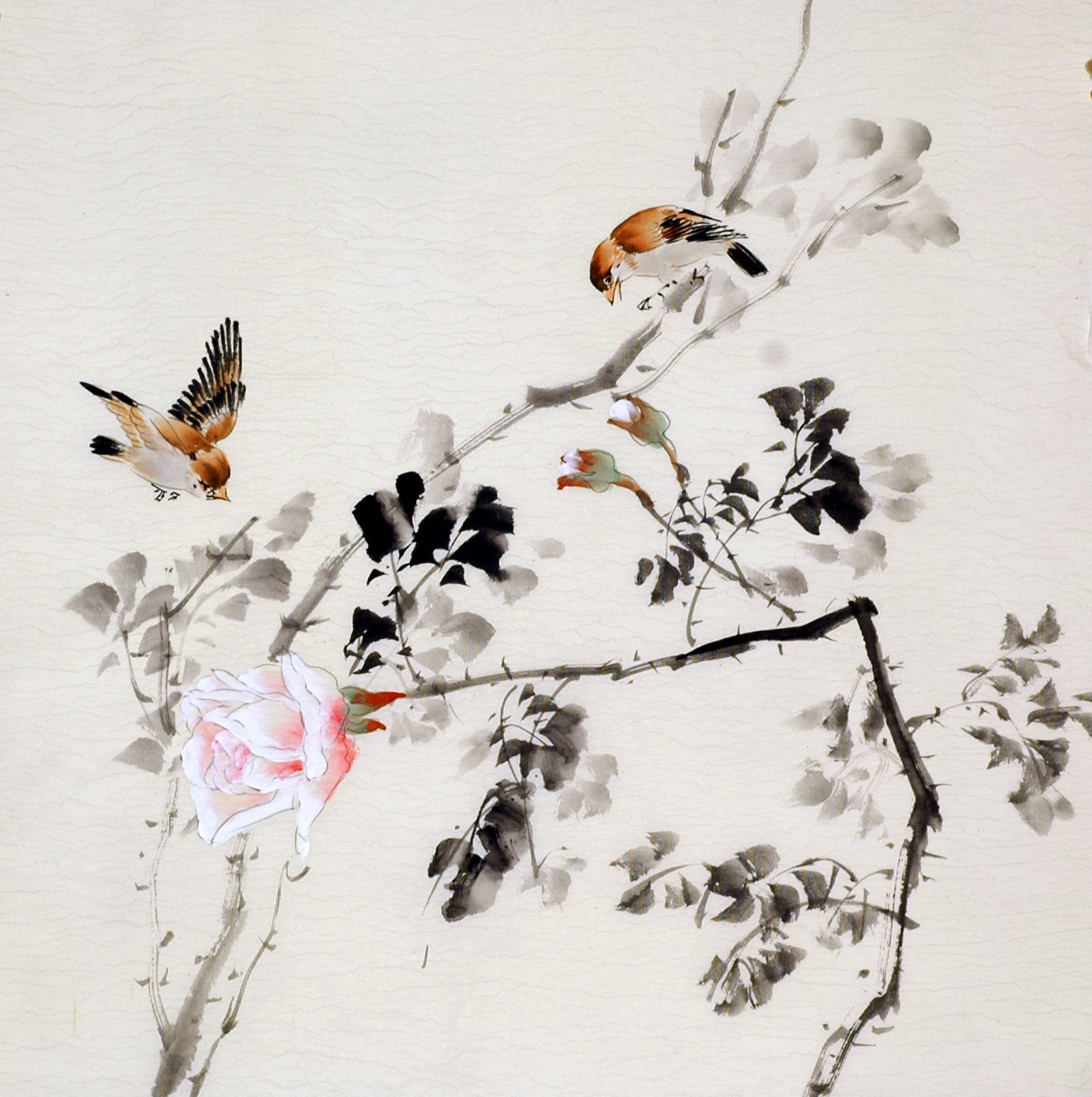 Chinese Flowers&Trees Painting - CNAG011645